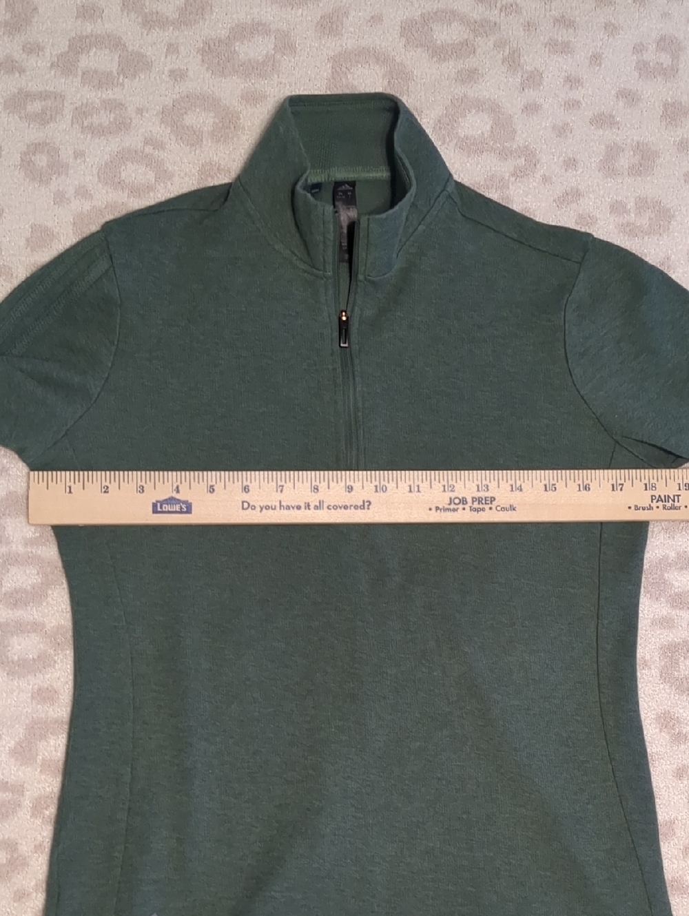 Adidas Philadelphia Eagles Patch Athletic Quarter Zip Lightweight Small - Picture 5 of 11